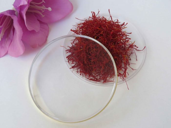 زعفران ممتاز با پک کریستالی گرد