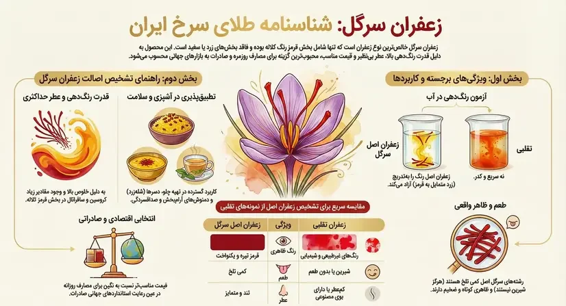 زعفرون سرگل